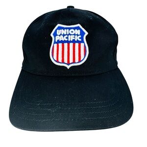 Union Pacific Railroad Train Baseball Cap Steam Locomotive Power Strapback Kati